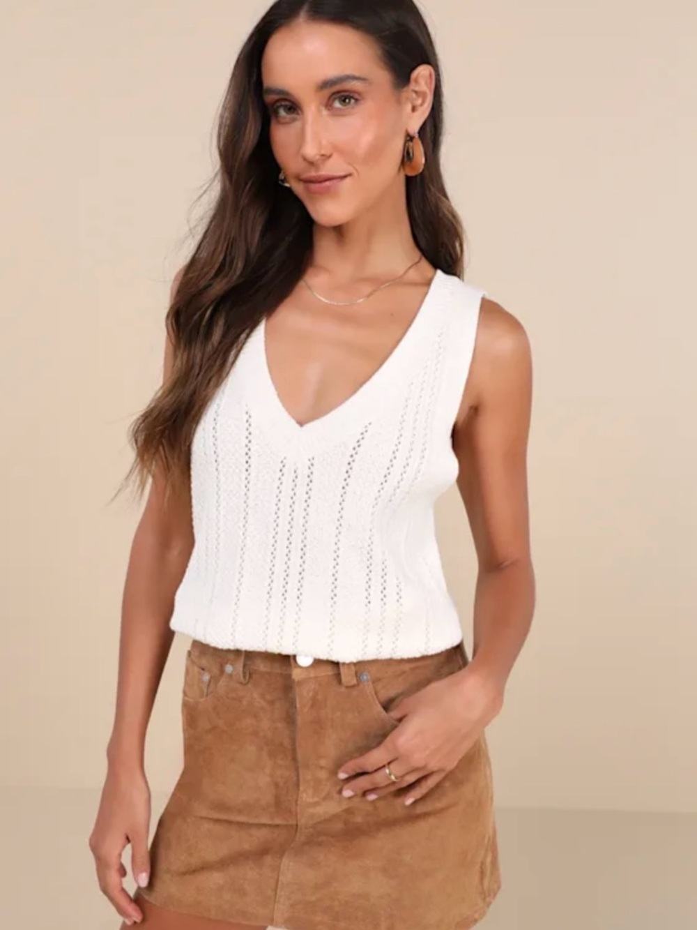 Lulus sweater vest